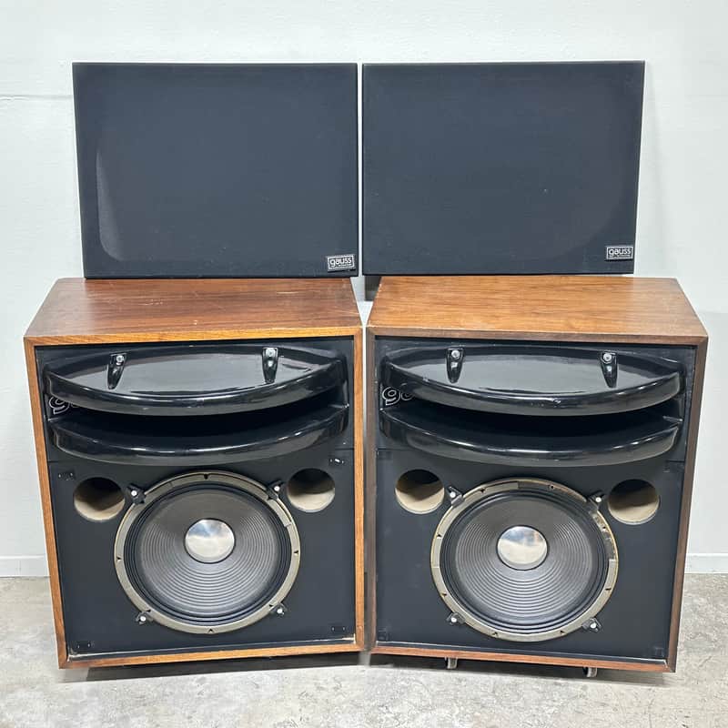 Vintage Gauss Ceres Monitors/Speaker System (Pair) image 1