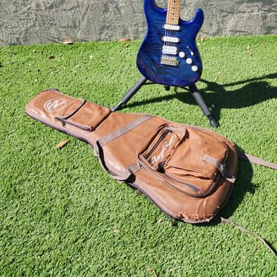 Warmoth Strat Blue image 3