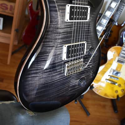 Paul Reed Smith Custom 22, 2021, Upgraded Case, Charcoal burst, USA Core PRS image 12