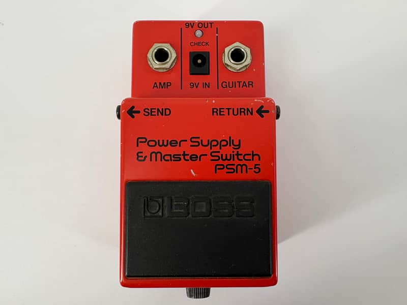 Boss PSM-5 Power Supply and Master Switch Guitar Pedal image 1