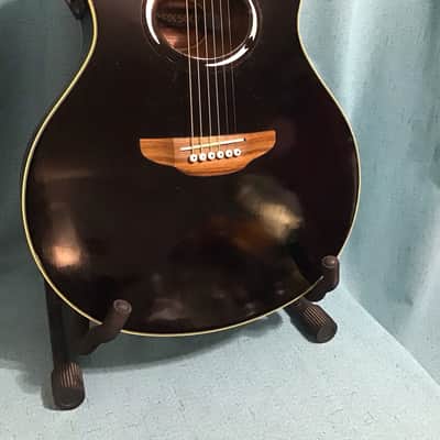 Yamaha APX500II Thinline Acoustic/Electric Guitar 2010s - Black with Road Runner Case image 2