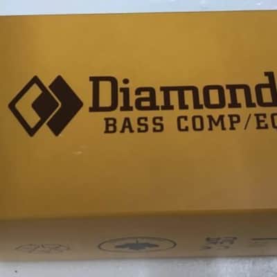 Diamond Bass Comp/EQ Optical Compressor and Tilt EQ Pedal w/ Original box & paperwork image 1