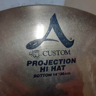 Zildjian 14" A Custom Projection Hi-Hat Cymbals (Pair) image 10