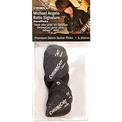 ChromaCast Michael Angelo Batio Signature 1.3mm Dura Picks, Premium Shredder Jazz Shaped Pick, 10 Pack image 4