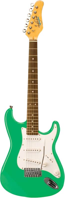 Oscar Schmidt 3/4 Electric Guitar - Surf Green - OS-30-SFG image 1