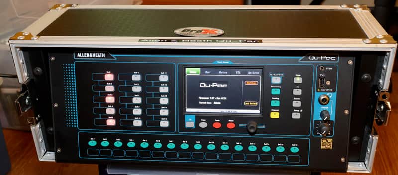 Allen & Heath QU-PAC Ultra-Compact Digital Mixer with Touchscreen