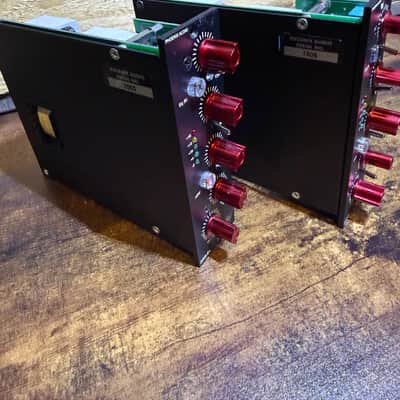 ‘Pair” Produce like a pro Warren Huarts Phoenix Audio DRS-EQ 500 Series Equalizer Module 2010s - Black image 3