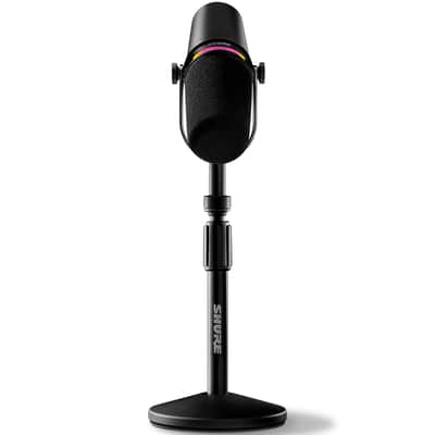 MV7+ K avec stand de table Shure image 2