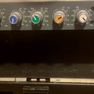 Vintage Neve 33122a Mic-Pre with DI and EQ Racked by Brent Averill image 2