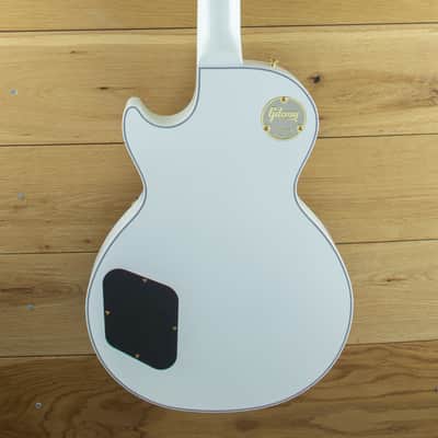 Gibson Custom Les Paul Custom Alpine White Ebony Fingerboard CS500569 image 4