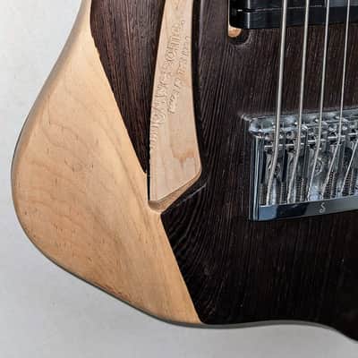 SomethingAwesome. Low30 Short Scale Bass VI - Wenge / Maple image 11