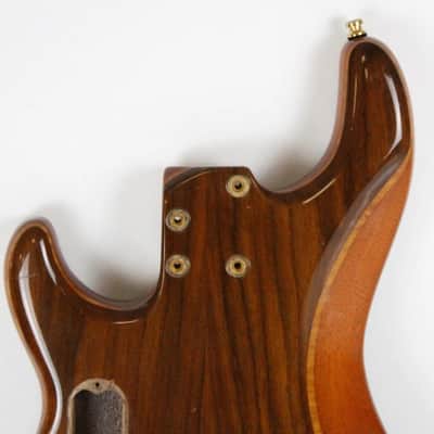RARE 2001 Fender American Deluxe Zone Bass Walnut Exotic Wood BODY USA Premium Bass image 5