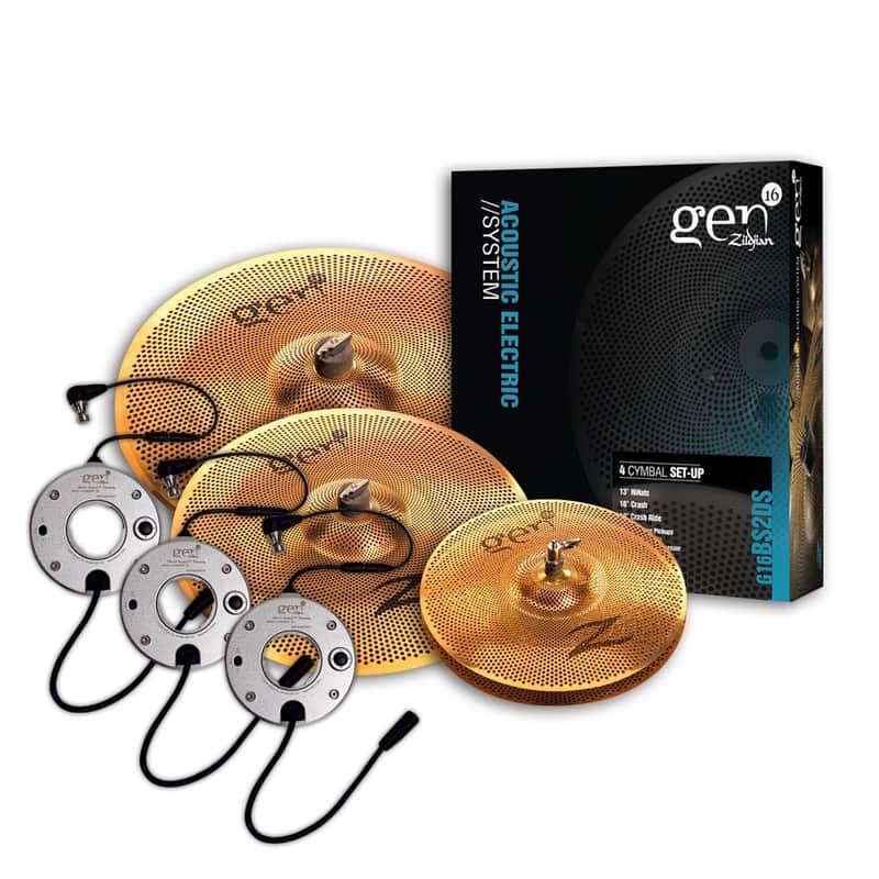 Zildjian 480DS Gen16 Buffed Bronze Box Set 14/18/20" Cymbal Pack image 1