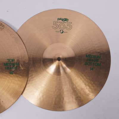 PAISTE | 505 | HI-HATS | MEDIUM | 18" image 7