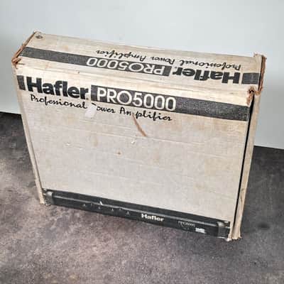 (New Old Stock) Vintage Hafler Pro5000 Professional Power Amplifier