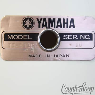 *Yamaha 13x9"5000GA Series White Stage Custom Tom Drum Vintage 80s Made Japan image 2