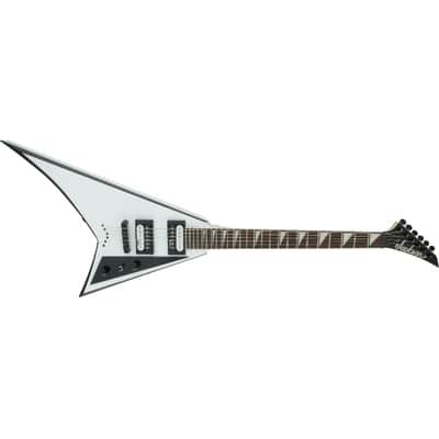 Jackson JS Series Rhoads JS32T, Amaranth Fingerboard, White with Black Bevels image 4