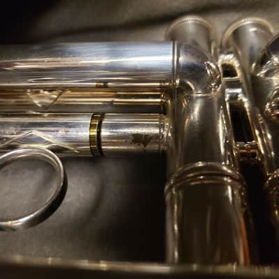 Bach Stradivarius 180S37 Silver Trumpet--Chem Cleaned & Serviced! image 12