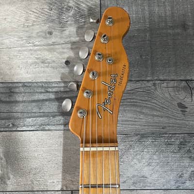 2008 Fender Road Worn 50’s Telecaster - 2 Colour Sunburst image 5