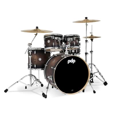 PDP Concept Maple Drum Kit 22-10-12-16+14in - Charcoal Burst image 2