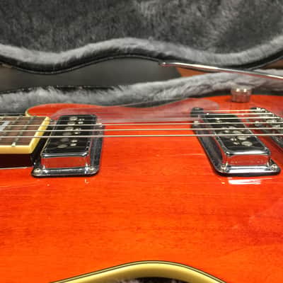 DeArmond Tennessee Orange M77-T with Bigsby & Gretsch Hard Shell Case image 8