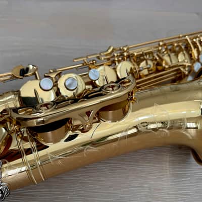 Yamaha YAS-82ZIIWOF Custom Z Alto Saxophone without High F# 2010s - Lacquered Brass image 7