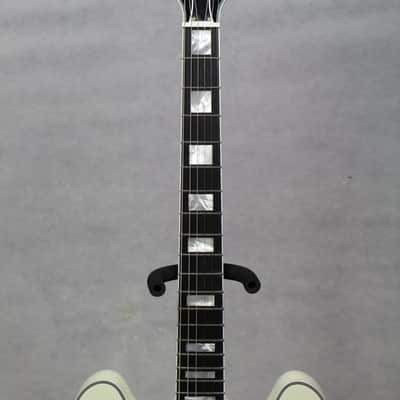 Epiphone Inspired By Gibson Custom Shop 1959 ES-355 Semi-Hollow Electric Guitar, Classic White w/ Case image 3