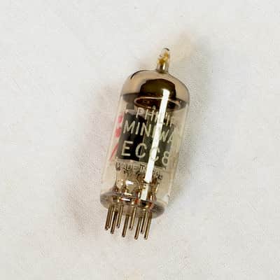 Vintage Philips Miniwatt ECC83 / 12AX7 Preamp Tube Lot – 5 Tubes – Made in Holland – Tests Very Strong image 2