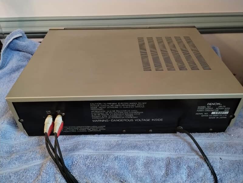 Denon DR F8 dolby 3-head cassette deck In excellent condition
