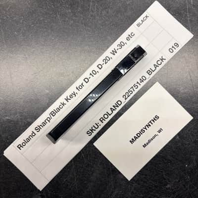 ORIGINAL Roland Replacement SHARP/BLACK Key, Unweighted (22575140) for Juno-1, D-10/20, HS-10, W-30, etc