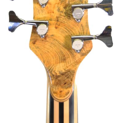 Alembic Signature Deluxe Series One 5 String Triple Omega Dark Buckeye Bass Guitar w/ OHSC - Used 20 image 4