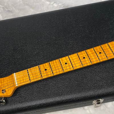 NEW! Fender Custom Shop Flamethrower Telecaster Custom - NOS - Modern Specs - Texas Special Pick-Ups - AAAA Flamed Neck - Seafoam Green Sparkle - Authorized Dealer - 7.6lbs - G07120 image 9