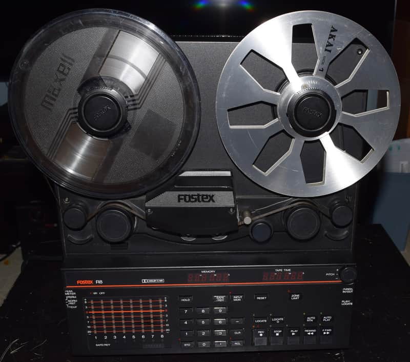 Fostex R8 Reel to Reel 8 Track Tape Recorder image 1