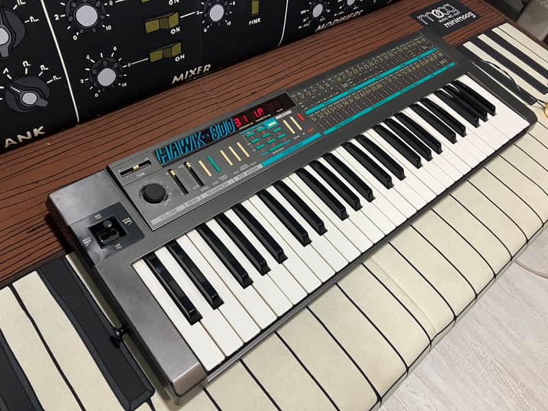 Korg Poly-800 with Hawk-800 & AtomaHawk + original case image 1