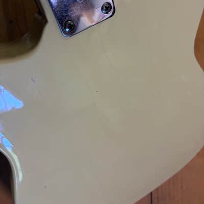 Used 1970s National Telecaster Copy Rosewood Fingerboard Vintage White image 14