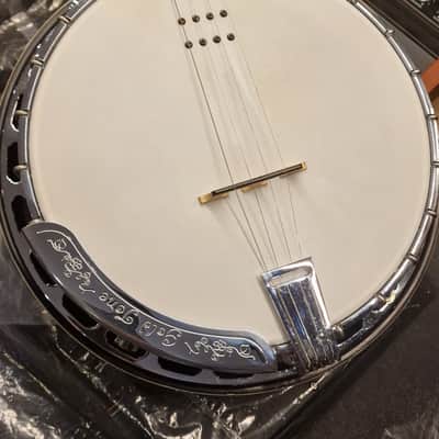 Gold Tone PS-250 4-String Resonator Plectrum Special Banjo 2010s - Vintage Brown image 2