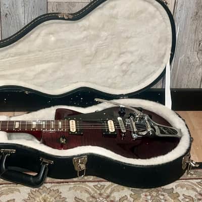 Sweet 2013 Gibson Les Paul Studio Deluxe II Wine Red, Upgraded Bigsby OHSC image 21