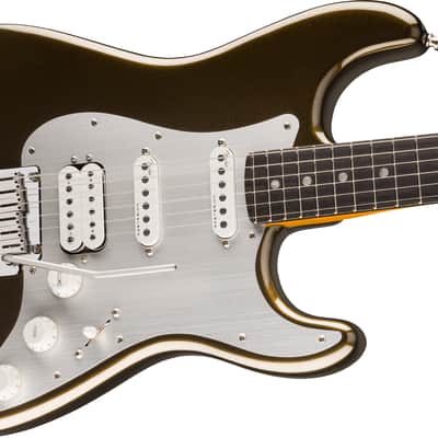 Fender American Ultra II Stratocaster - Texas Tea image 3