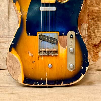 Nash T-52 with B Bender System 2022 - 2 Tone Sunburst image 1
