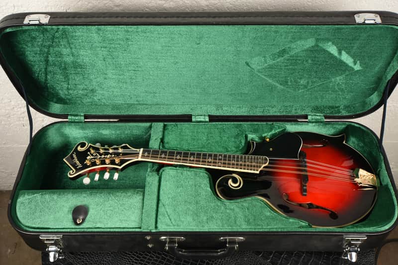 Washburn F-style Mandolin M3SWETWRK-D 2020 Red Sunburst image 1