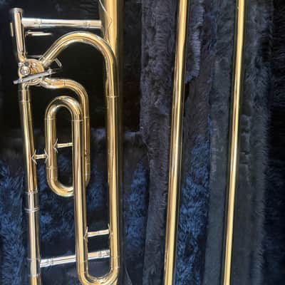 King 605 Trigger trombone. Made in USA image 4