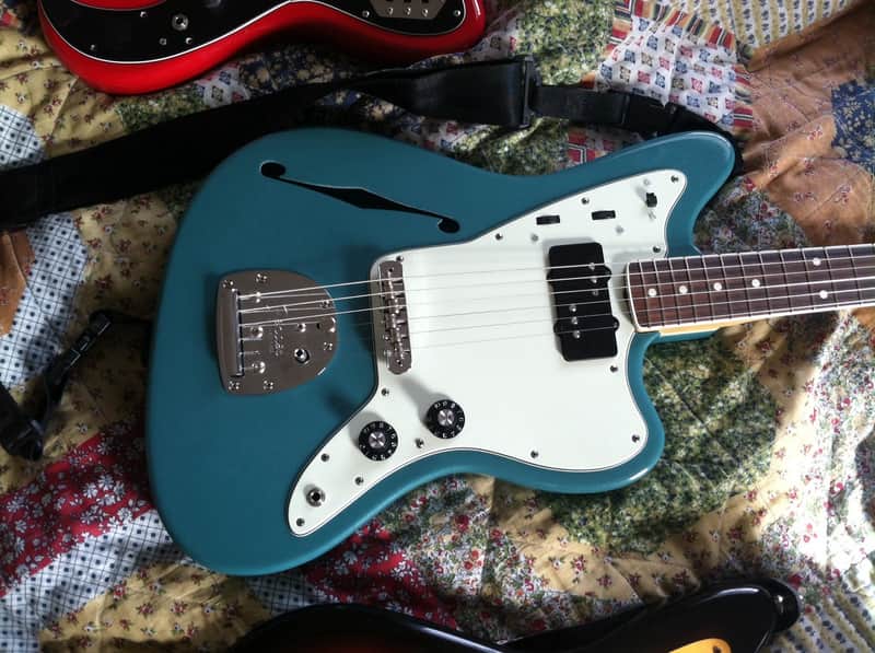 Custom Semi Hollow Fender Jazzmaster Thinline Allparts Curtis Novak Jm-Wr image 1