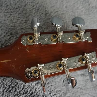Nikko Guitar 3823 - Quilted Green Acoustic Guitar image 21