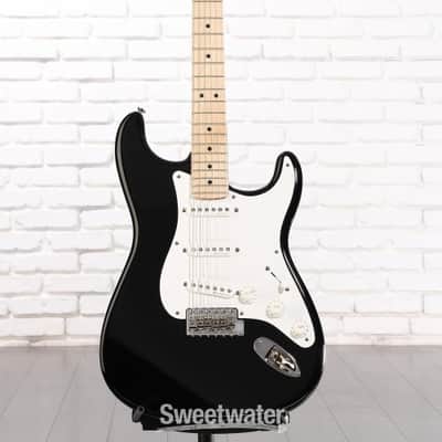 Fender Eric Clapton Stratocaster - Black with Maple Fingerboard (StratECBLKd1) image 1