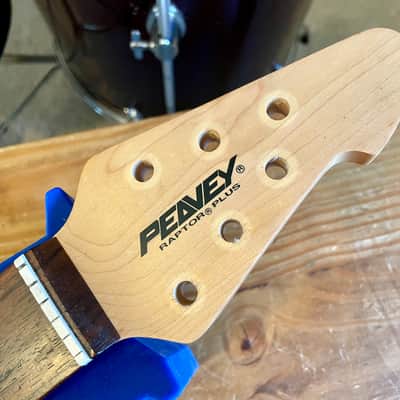Peavey Raptor Plus Neck 3x3 Rosewood Board Heel Trussrod Adjuster 1990’s - Clear image 2