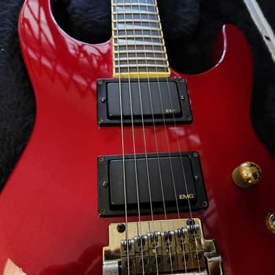 Jackson USA Soloist Guitar 1987 - Candy Red image 2
