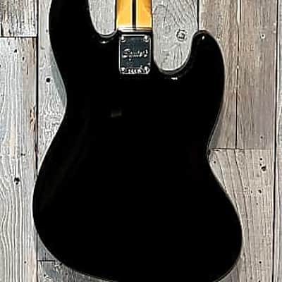 NEW Squier Classic Vibe '70s Jazz Bass Left-Handed - Black, We Love Lefty Players! Pro Set Up Included! image 8
