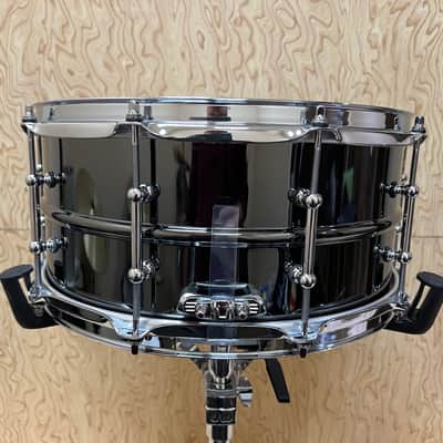 Ludwig LB417T Black Beauty 6.5x14" 10-Lug Brass Snare Drum with Tube Lugs 1999 - Present - Black Nickel-Plated image 3