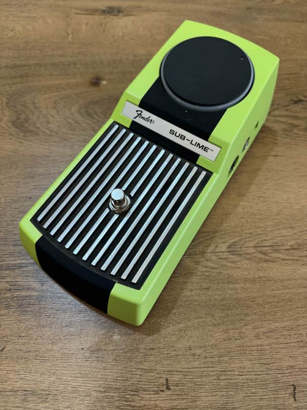 Fender Sub-Lime Guitar and Bass Fuzz 2000s Saturated Textured Overdrive boutique pedal Distortion Effect DOOM SLUDGE PUNK STONER SHOEGAZE image 1