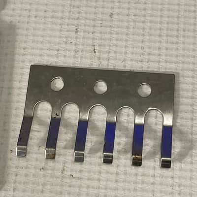 2000's Japan Jackson Licensed JT-580LP Low Profile Floyd Rose Tremolo Bridge Chrome Base Plate image 2